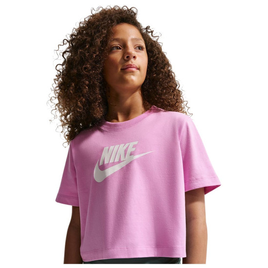 Nike Παιδική κοντομάνικη μπλούζα Sportswear Futura Cropped T-Shirt